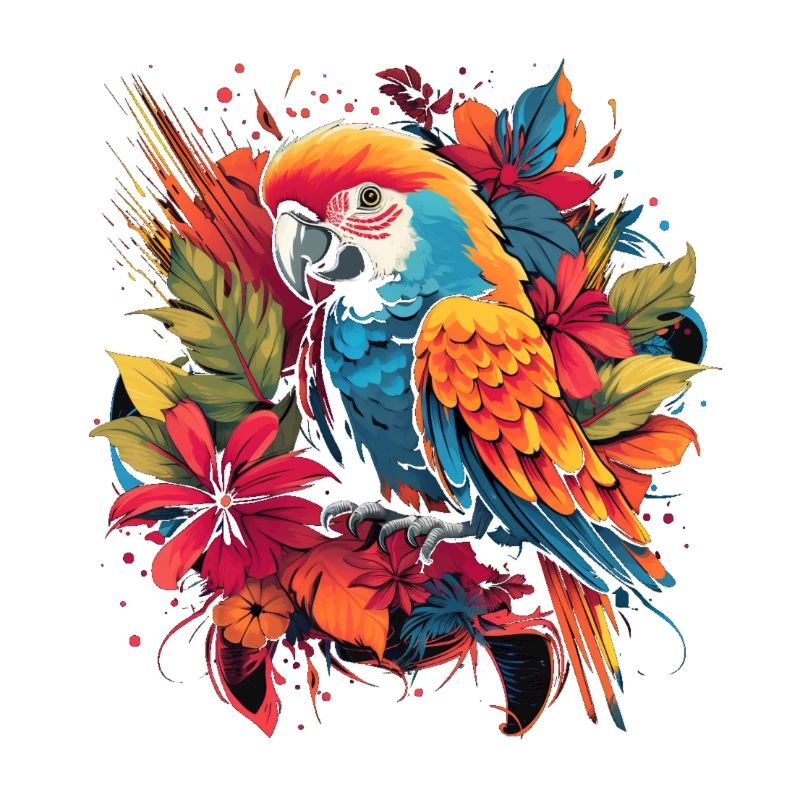 Exotic Parrot Whirlwind