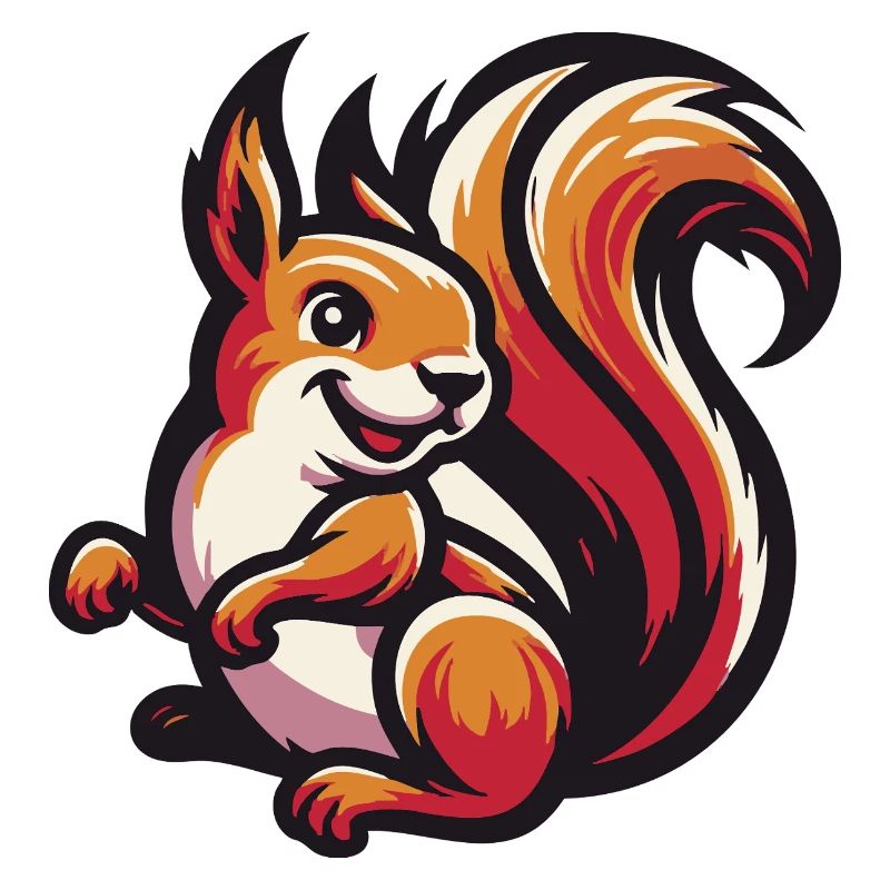 Rotes Eichhörnchen Grace