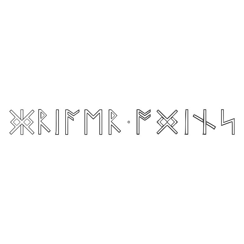 Warrior Odin's Runic Script Germanic Vikings