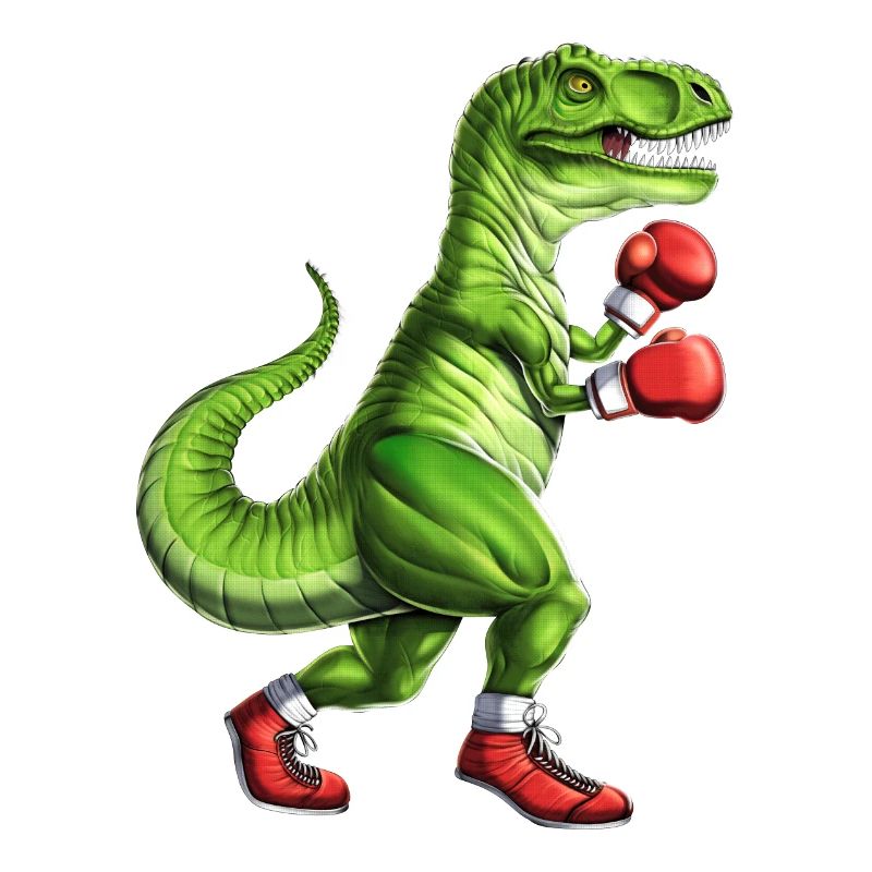 Boxing T-Rex Dinosaur