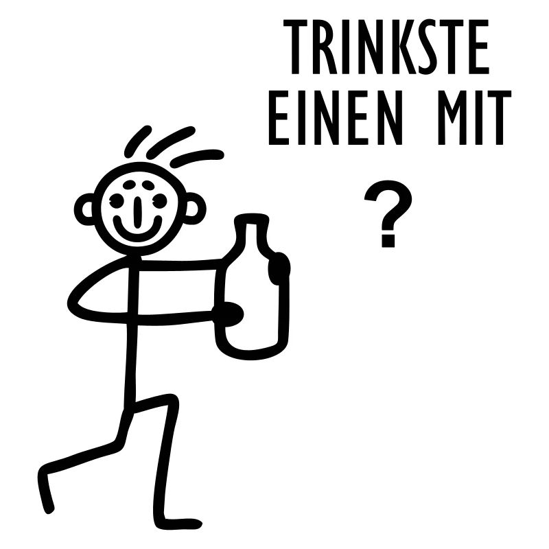 Strichmännchen - trinken
