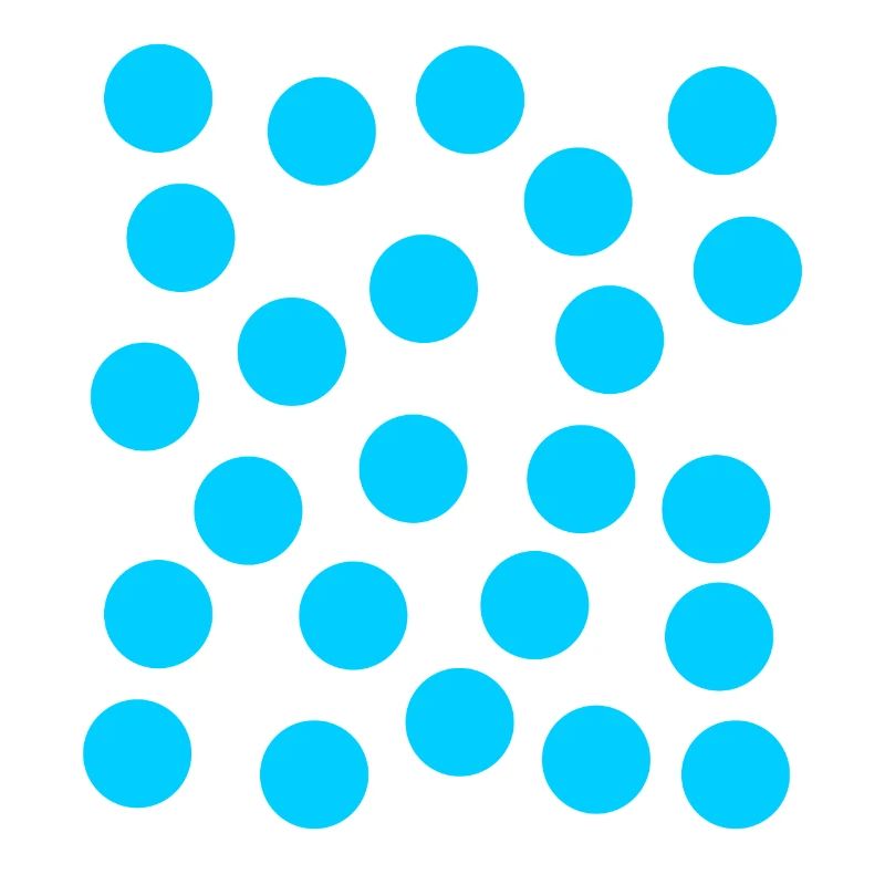 blue dots