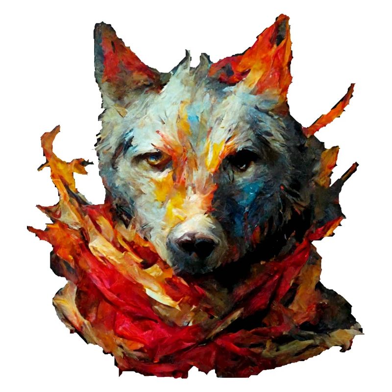 Wolf in Fire