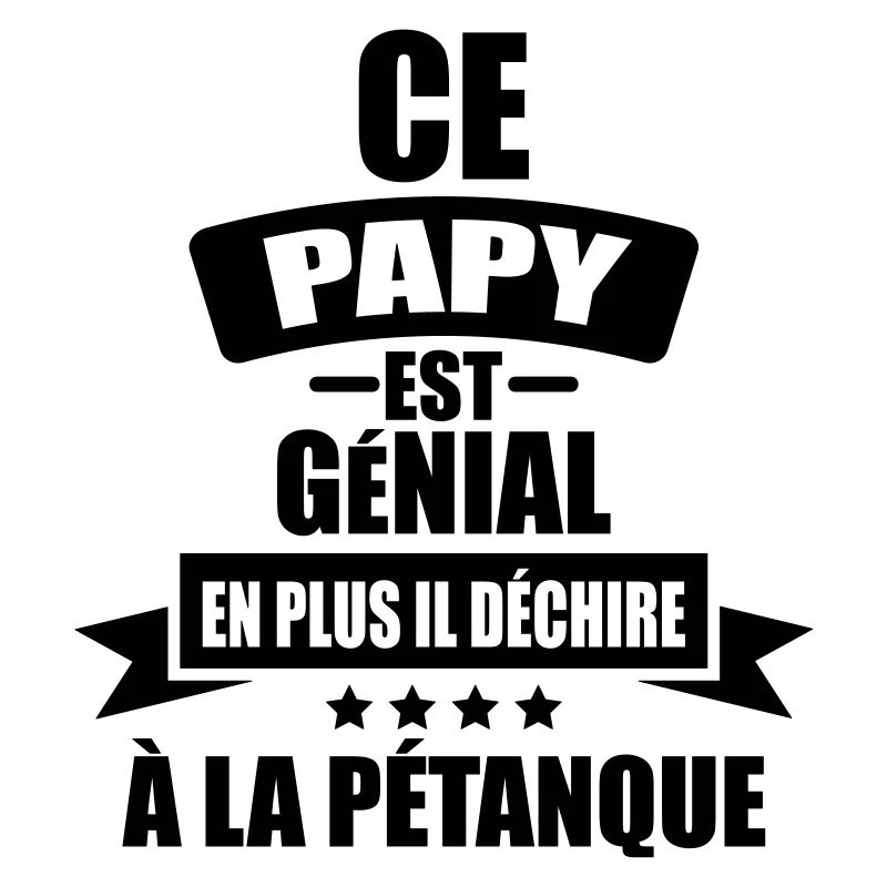 ce papy est génial en plus déchire a la pétanque