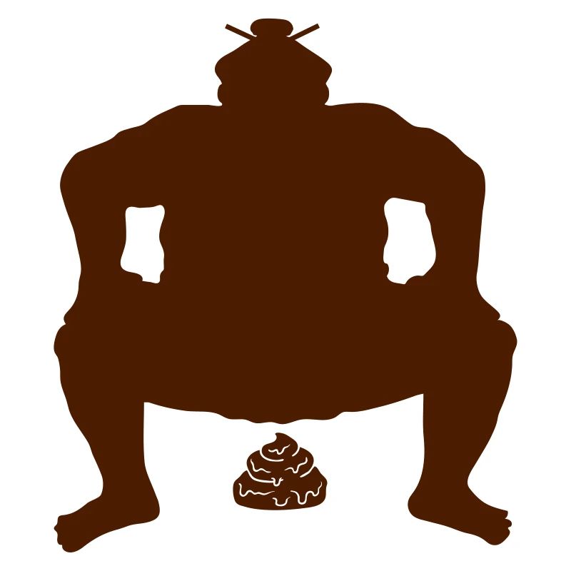 Häufchen Sumo Ringer
