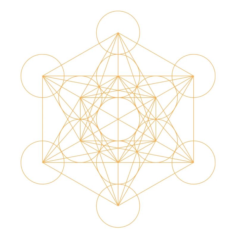 Metatron's Cube Gold
