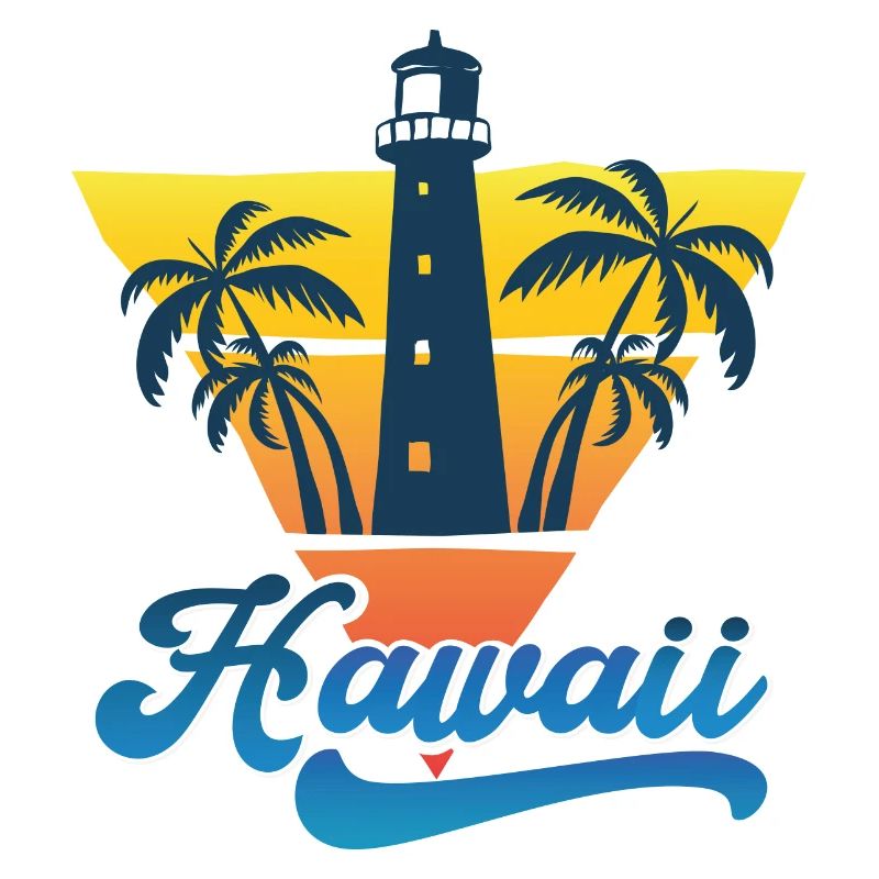 Conception de la plage du phare d’Hawaï