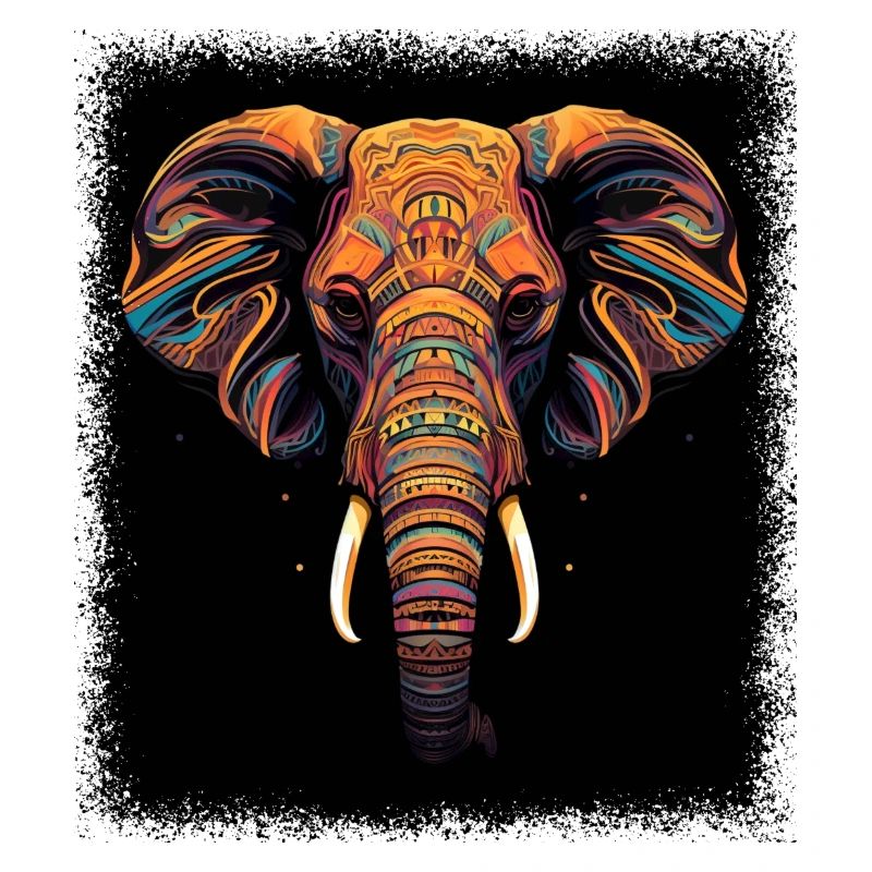 Bébé éléphant Geek Lotus Fleur Eau mignonne