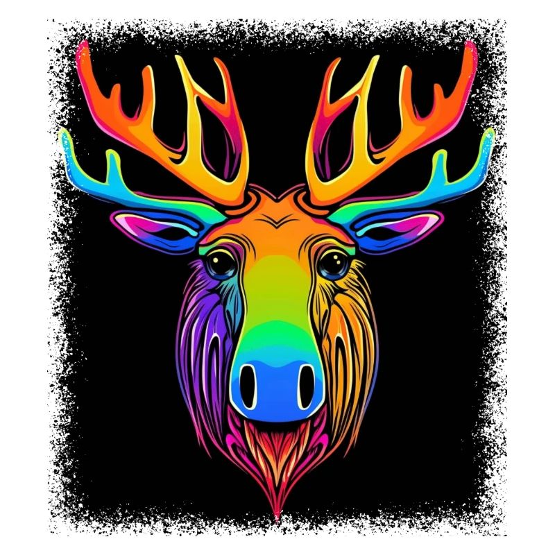 Canadian Moose Blagues Antlers Canada Moose Caution