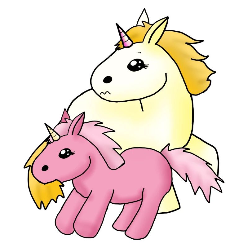Licorne effrontée