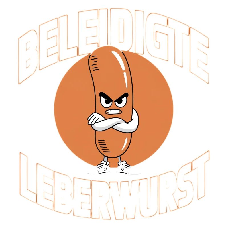 Funny Offended Liverwurst Graphic