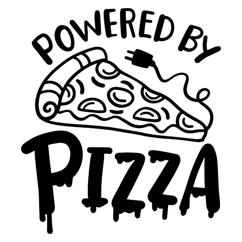 Powered by pizza