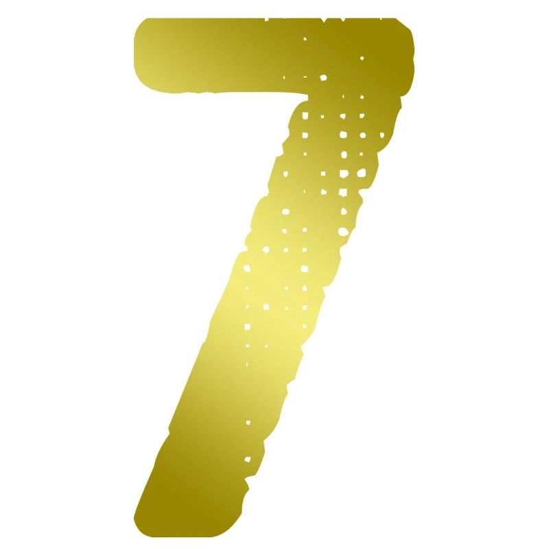 7 Number jersey