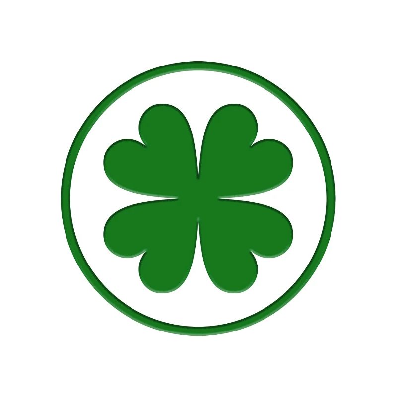 Ein Kleeblatt oder so - A shamrock or something