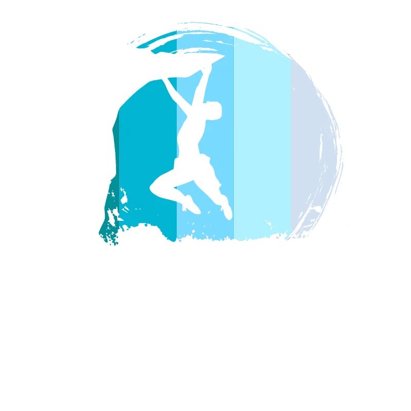 Klettern Kletterer Boulderer Retro