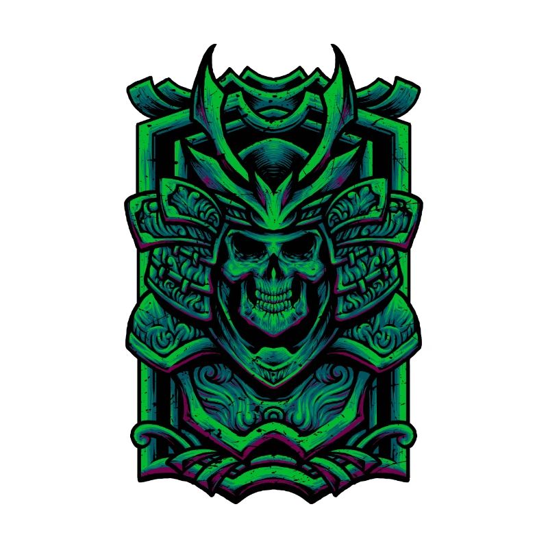 Skeleton samurai