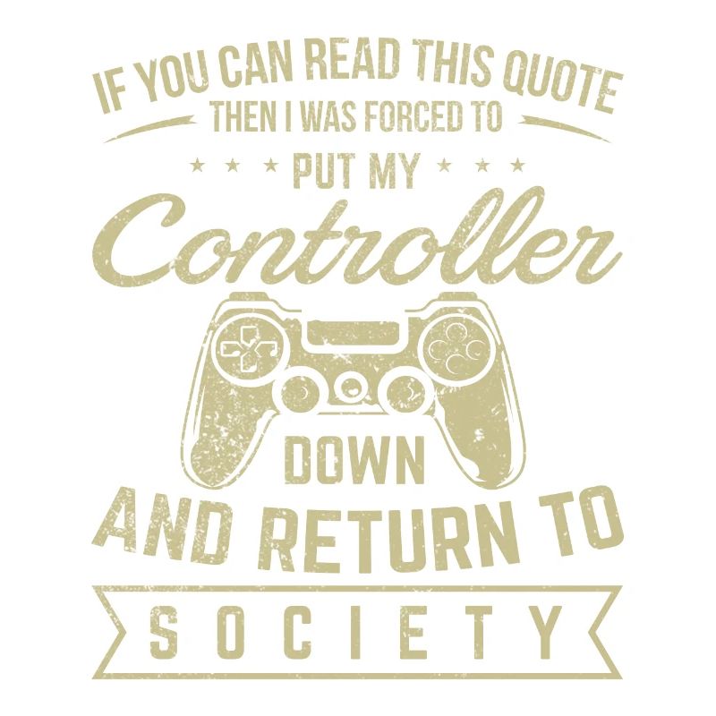 Zocker Geschenk - Gaming Nerd Controller Spiele