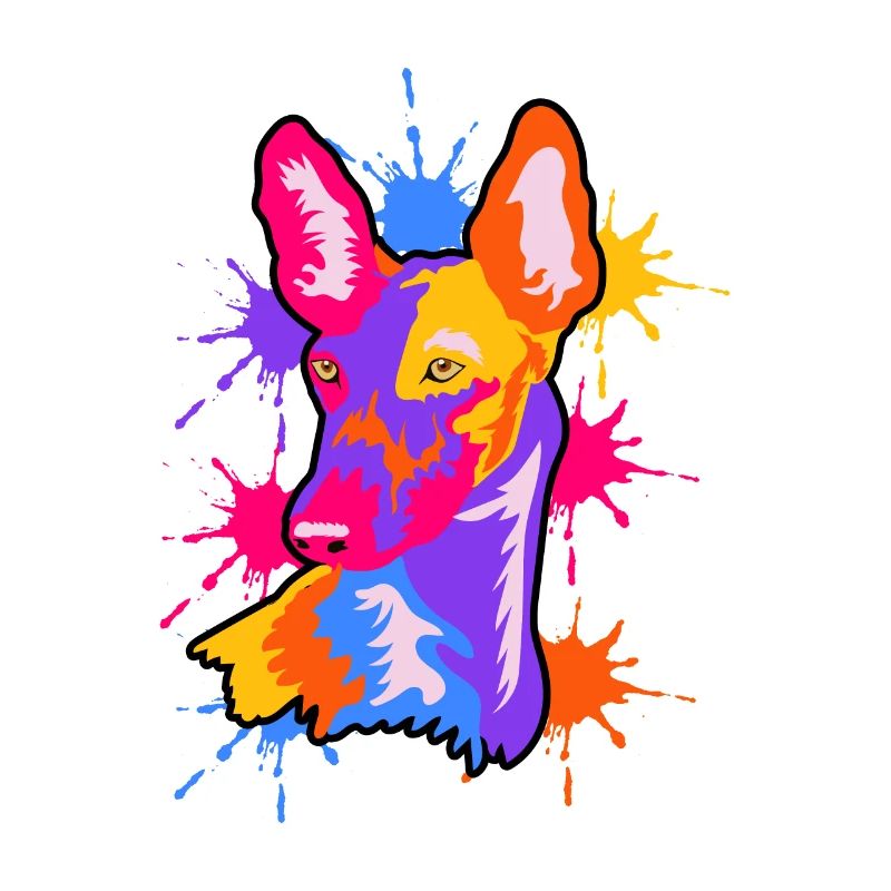 FARBFROHES PODENCO by The Manzanita´s