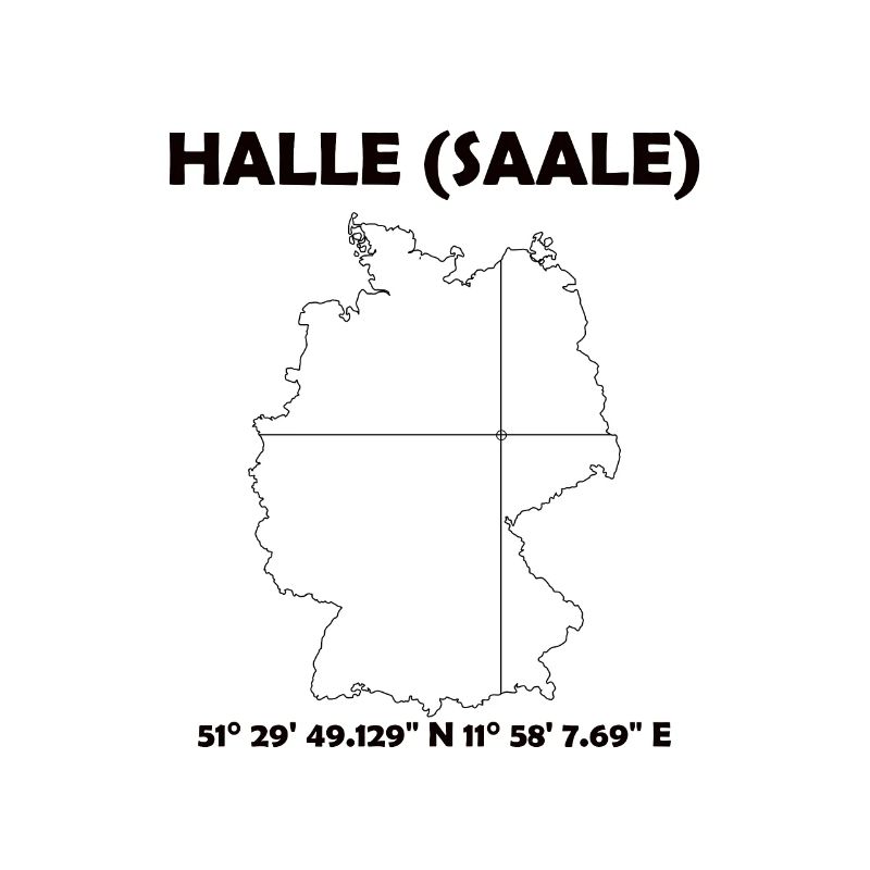 Halle Saale Map
