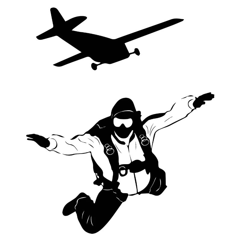 glider parachute drone
