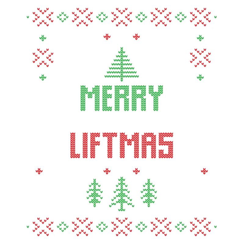 Merry Liftmas hässlicher Weihnachtspullover