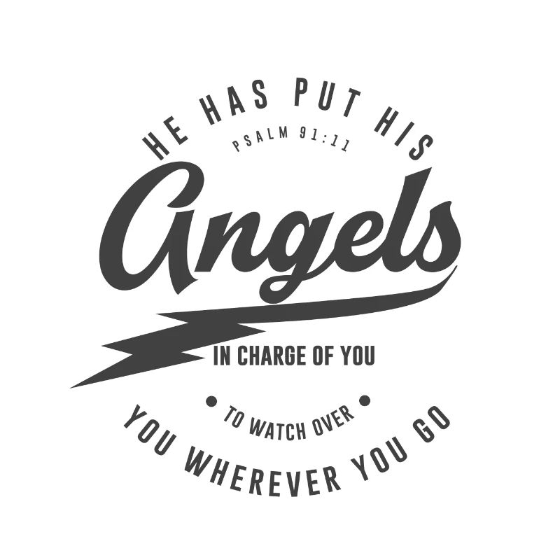 Il a mis ses anges en charge de vous