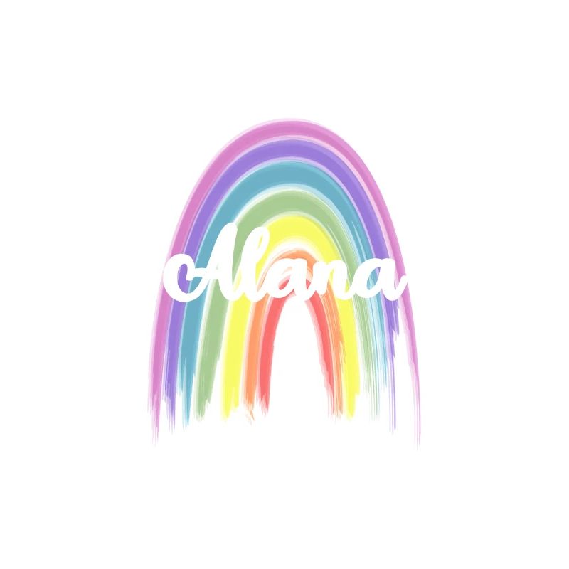 ALANA Rainbow Cursive