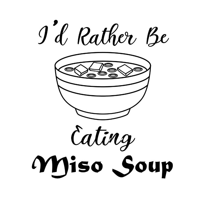 Miso Soup Ramen Japanischer Küchenchef