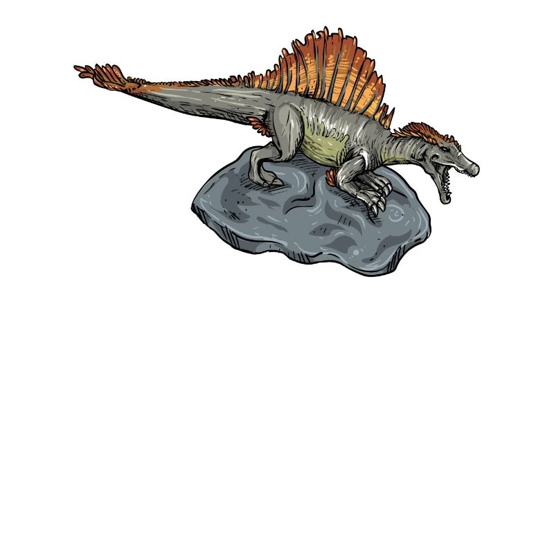 Spinosaurus I Thorn Lizard Cretaceous Fossil