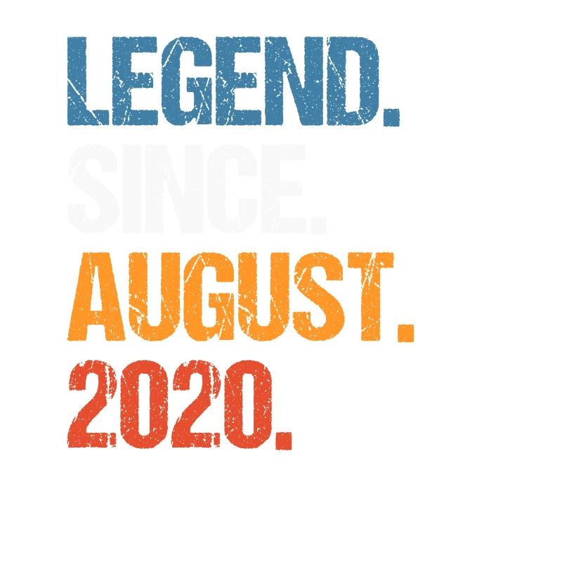 Legend Since August 2020 Geburtstag