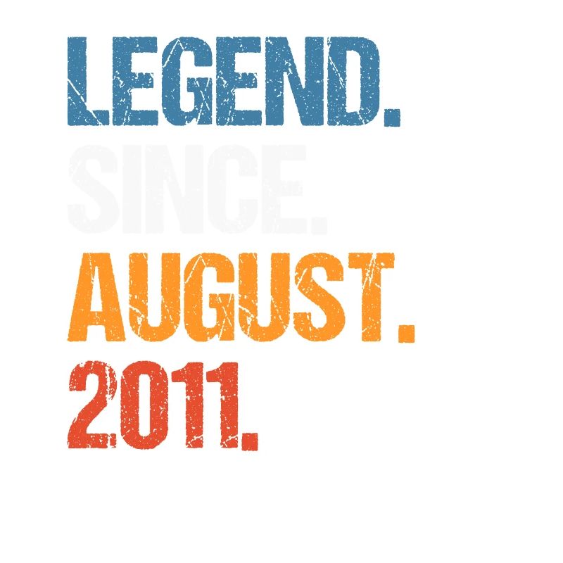 Legend Since August 2011 Geburtstag