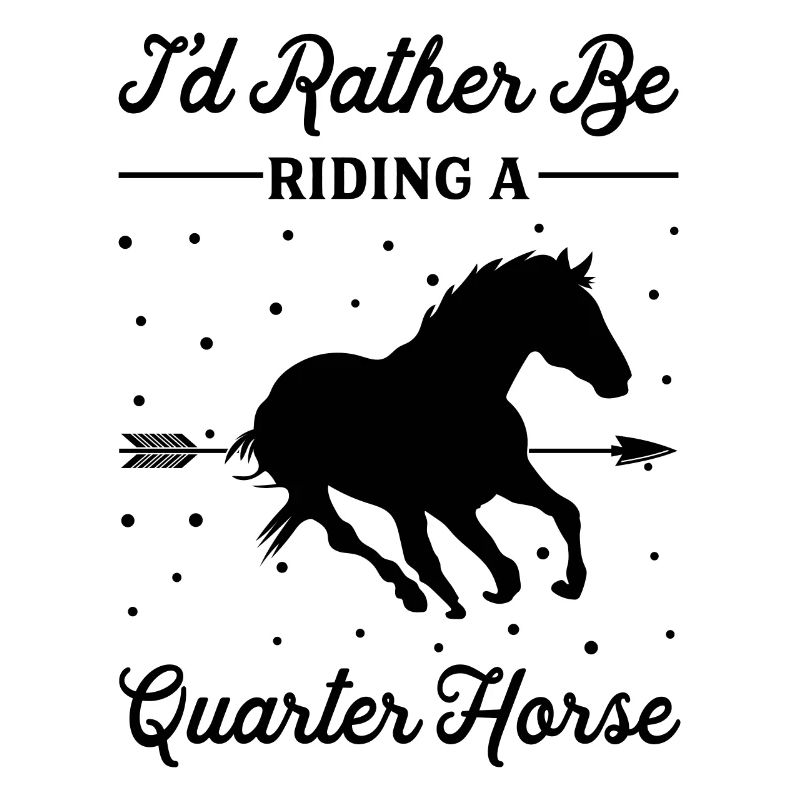 Reiten Eines Quarter Horse