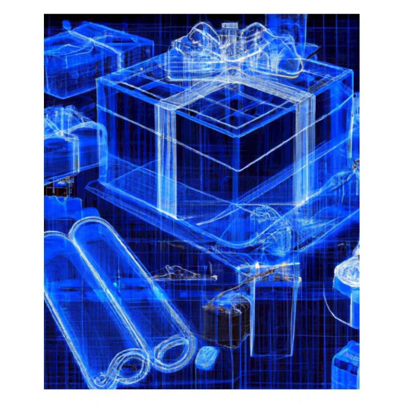 Weihnachten Weihnachtsbaum Schematic Blaupause