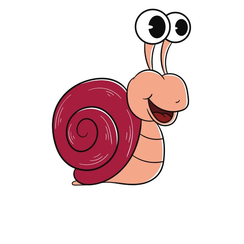 La mère du mignon escargot