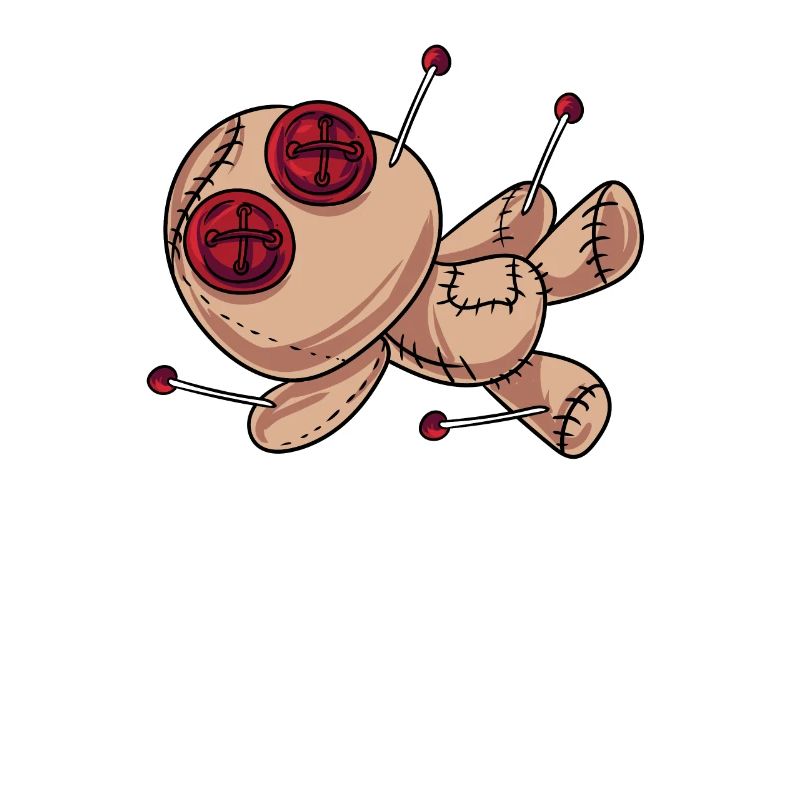 Denken Sie an Voodoo Doll Design