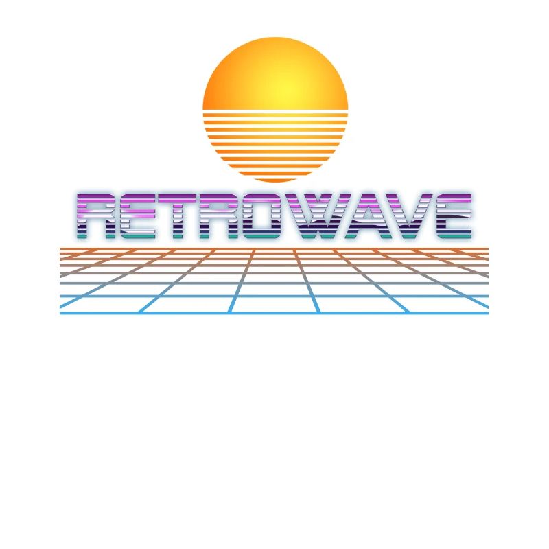 Retrowave Synthwave 80s Design