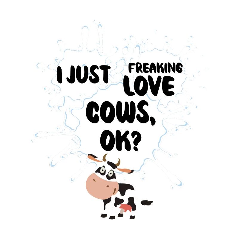 Je flippe juste aimer les vaches OK? Drôle d’animal charmant