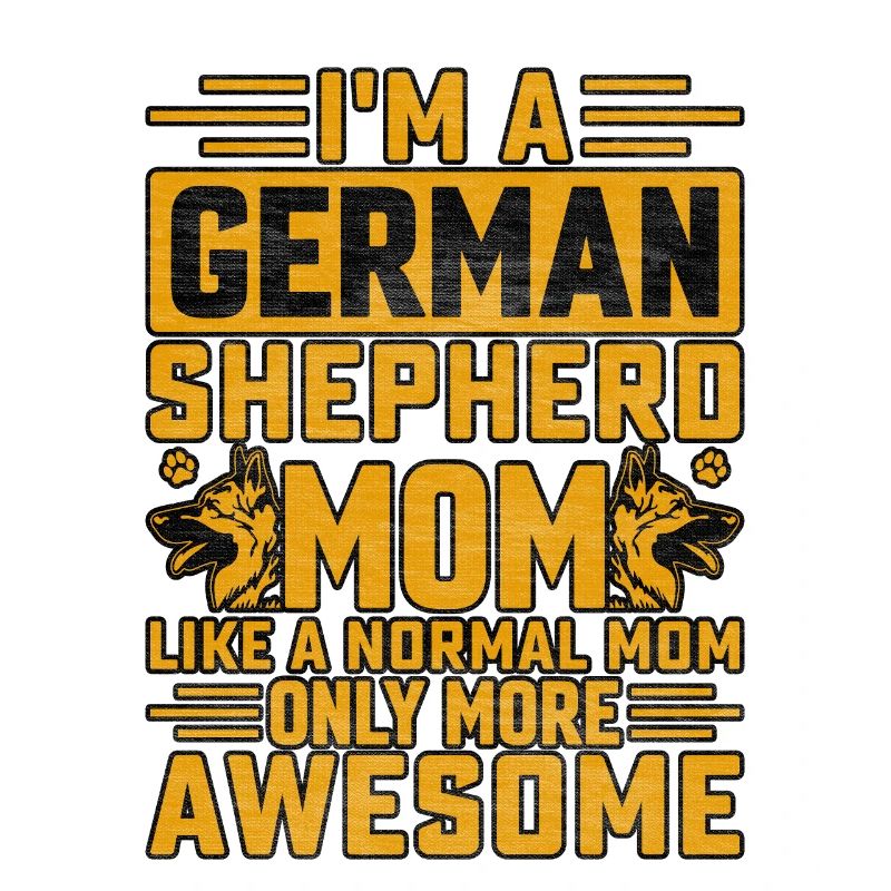 Ich bin Mutter eines Deutschen Schäferhundes