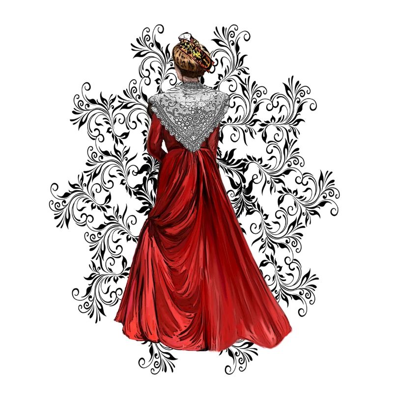 Arlesienne red mandala