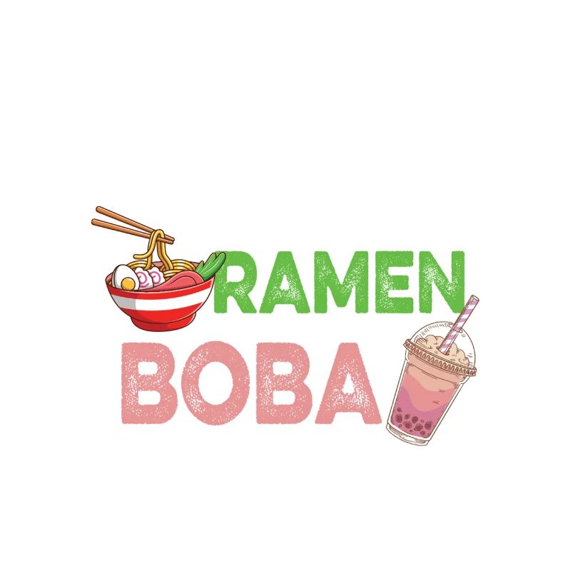 Cats Ramen Boba Tea Chai Drinker Tea Lovers