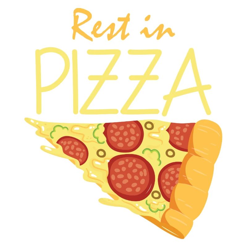 Leftover in pizza