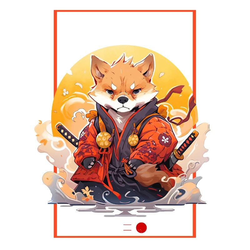 Asia Corki Japanese Samurai Samurai