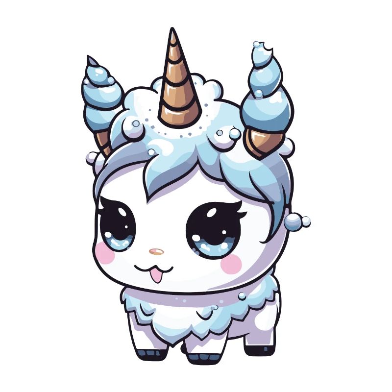 Einhorn Comic Niedlich