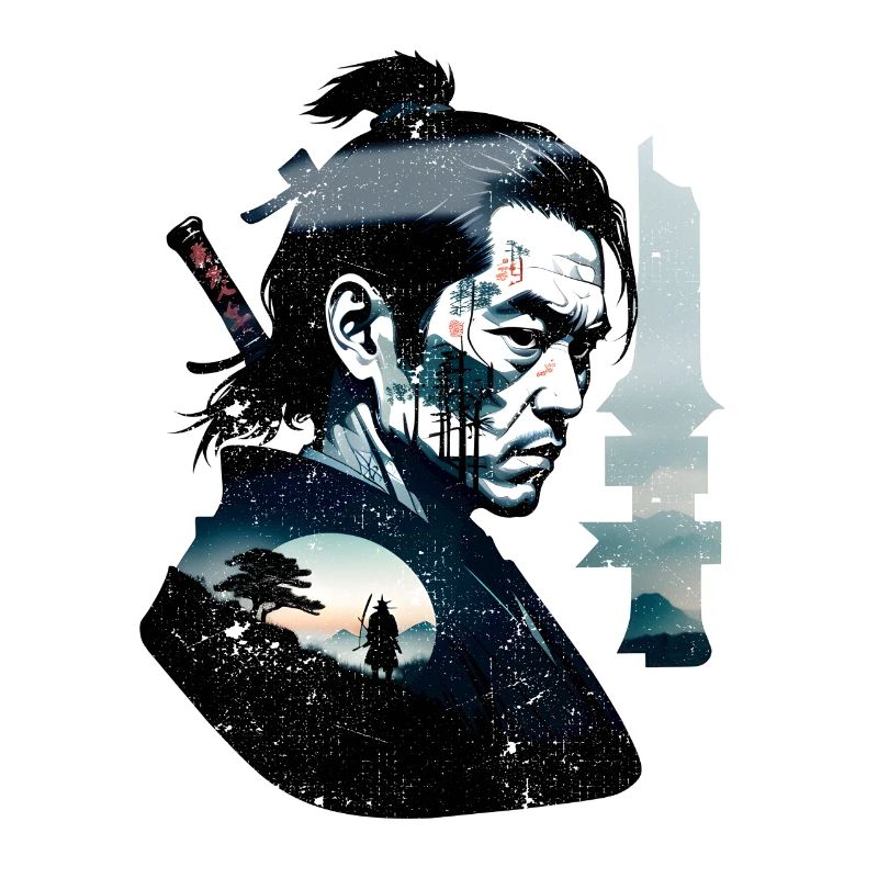 Samurai-Krieger - Japan - Dämon