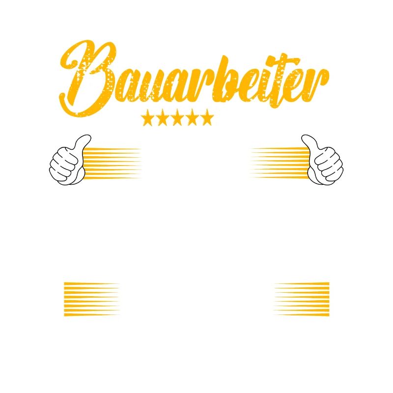 Bauarbeiter Weil Superheld kein offizieller Beruf