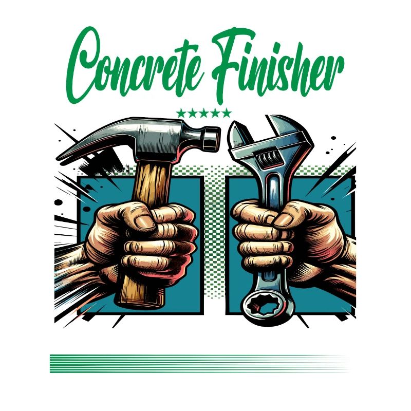 Concrete finisher Profession Saying Worker