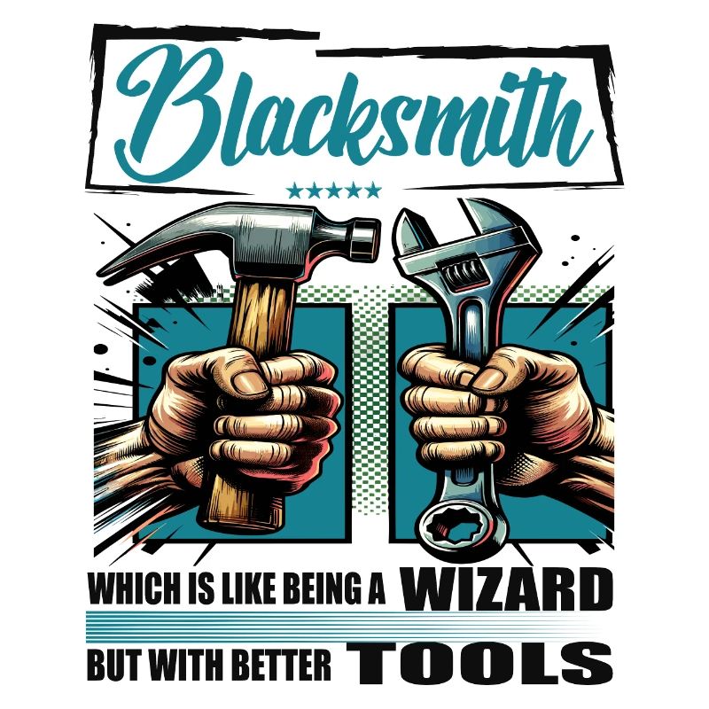 Blacksmith Profession Saying Worker