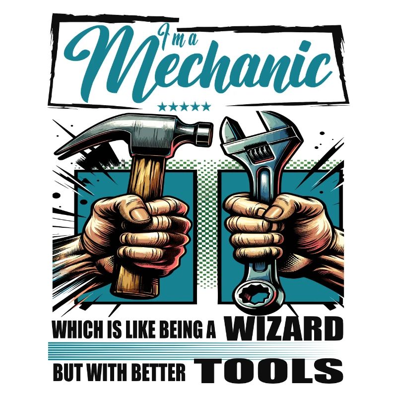 Mechanic Beruf Spruch Arbeiter