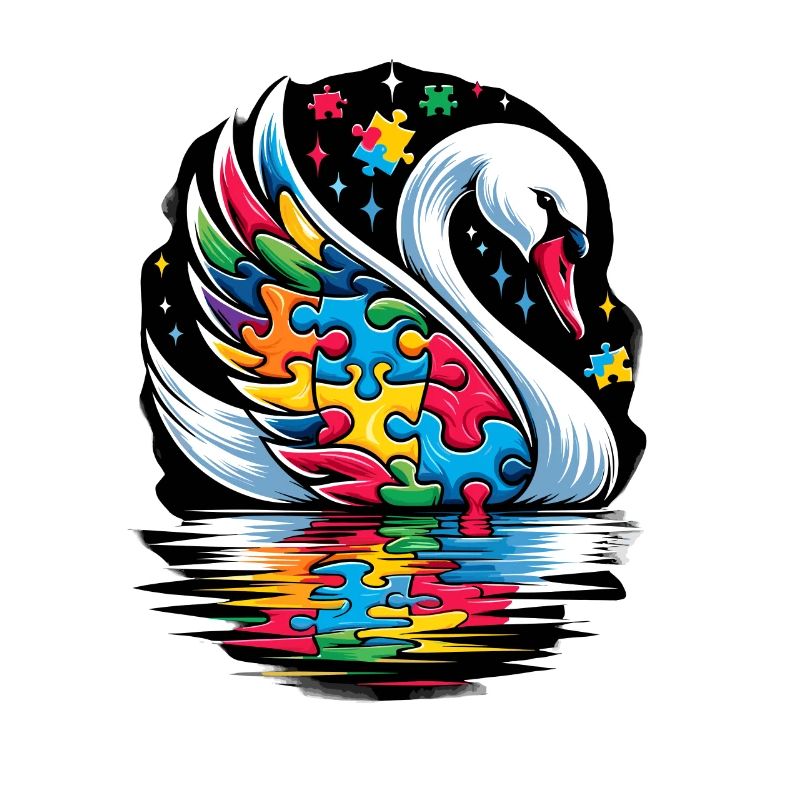 Pièce de puzzle de sensibilisation à l’autisme
