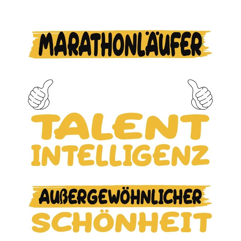 Marathonläufer ein Paradebeispiel Marathon